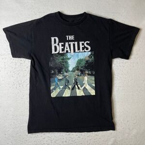 The Beatles Abbey Road Iconic Band T Shirt Black‎ M Medium 2020 Licensed